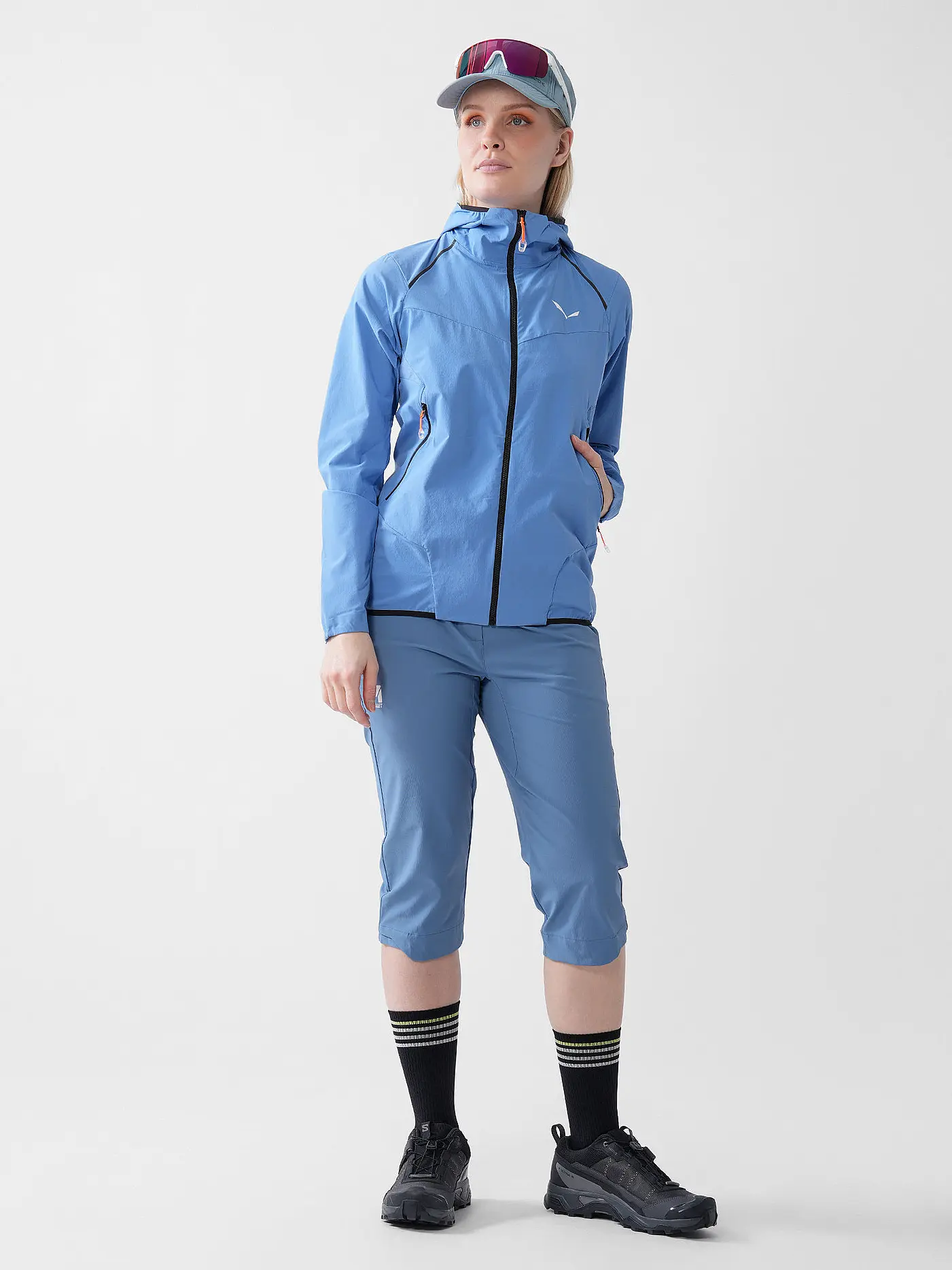 SALEWA | Damen Softshell Jacke Pedroc DST Light Hoodie | 